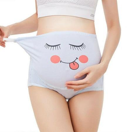 

One opening Cotton Pregnant High Waist Panties Women Underwear Maternity Briefs S Adjustable