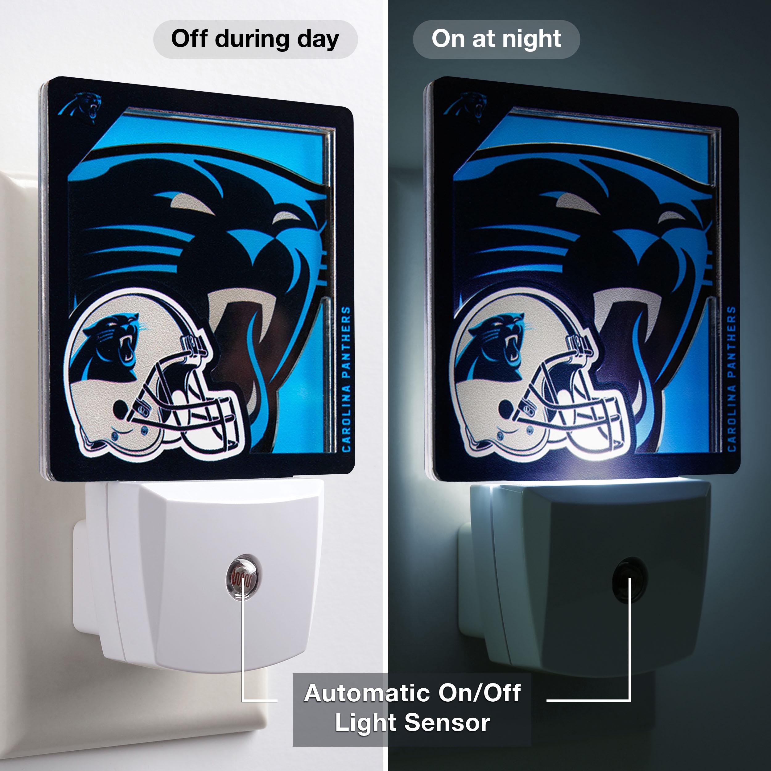 Carolina Panthers Logo Series Nite Light