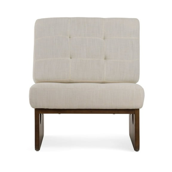 Modrest Kaylie - Contemporary Off White Accent Chair