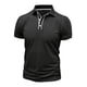 thumbnail image 5 of pstuiky camisetas para hombre, Camisa informal de manga corta con botones y cuello vuelto para hombre camisas casuales para hombre m, 5 of 6