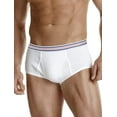 thumbnail image 2 of Harbor Bay by DXL Men's Big and Tall Briefs, White, 3XL, Pack of 5, 2 of 5