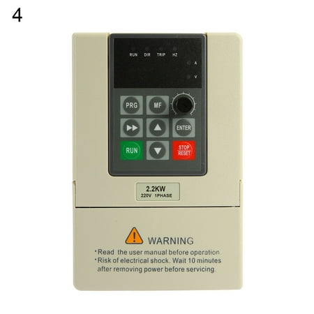 

SouthEle 220V 0.4/0.75/1.5/2.2kw Variable Frequency Drive Single Phase 3 Outlets Inverter
