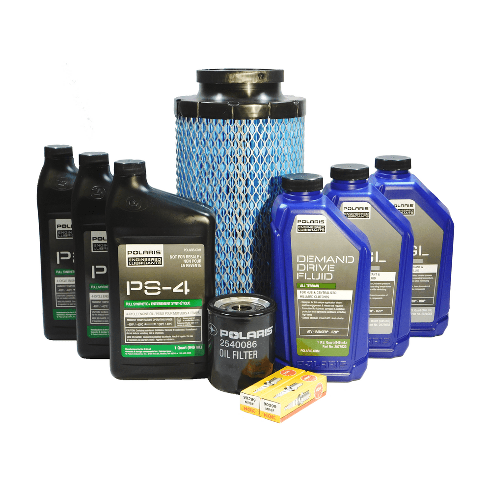 20172021 Polaris RZR XP 4 Turbo OEM Full Synthetic Oil Change Kit