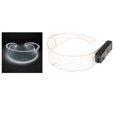 thumbnail image 1 of Gafas de LED Hombres s Festival Gafas de sol divertidas Blanco Colcomx Gafas de sol futuristas unisex, 1 of 8