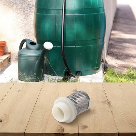 3/4 Pump Rain Suction Strainer Stainless Steel Basket Hose Filter Garden 1/2Inch Smile Home