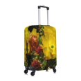 thumbnail image 3 of Daiia Cactus Flowers Luggage Cover, Thickened Washable Travel Luggage Covers, Elastic Unique Baggage Covers for 18-20 inch Luggage-Medium, 3 of 9