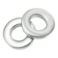 thumbnail image 1 of 2 Pcs M24 304 Acier Inoxydable Rondelles Plates Entretoises 24mm ID 50mm OD 10mm Épais, Argent, 1 of 6