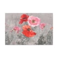 thumbnail image 3 of Poppies Flowers Illustration Flower Canvas Wall Art for Home Decor Ready-to-Hang, 3 of 18