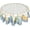 Sky Blue, variant on Fall Round Tablecloth Thanksgiving Table Cloths 60 Inch Washable Reusable Decoration Table Cover for Kitchen Party