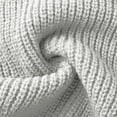 thumbnail image 6 of Qulqfy Womens Tunic Sweaters White Cowl Neck Cozy Pullover Sweater Trendy Knit Long Sleeve Shirts Tops for Women, 6 of 6