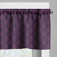 thumbnail image 5 of Ambesonne Eggplant Valance & Curtain, Swirl Leaf Details, 55"x45", Eggplant Purple, 5 of 6