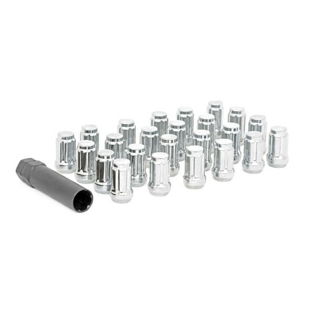 Rough Country Lug Nut Set M14x2.0 | Chrome | Set of 24 - 142024CH