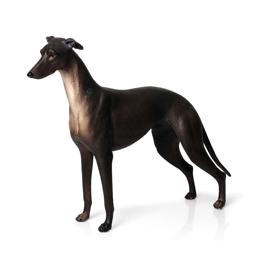 Greyhound Hound Simulation Dog Animal Model Toy