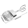 thumbnail image 7 of Stainless Steel Roast Beef Cutting Tongs Onion Slicer, Meat Bread Slicing Tong Food Holder For Slicing Vegetable Fruits Cutting Kitchen Tools, 7 of 7
