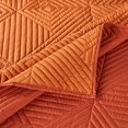 thumbnail image 3 of Barefoot Bungalow Riviera Velvet Quilt Set, 3-Piece, King, Spice, 3 of 4