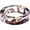 Brown 6, variant on Jewelers 8mm Ocean Style Transparent Plastic Resin Wedding Band Cocktail Party Ring