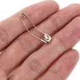 thumbnail image 5 of 200pcs Safety Pins Stainless Steel Curved Pins Durable Curved Safety Pin for Quilting, 5 of 7