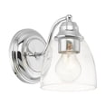 thumbnail image 3 of 15131-05 Livex Lighting Montgomery - 1 Light Bath Vanity In Transitional Style-7 Inches Tall and 5.38 Inches Wide-Polished Chrome Finish, 3 of 12