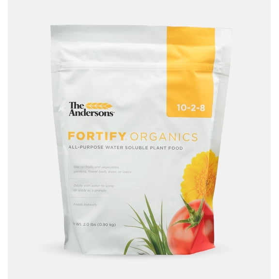 The Andersons Fortify® Organics 10-2-8 - 2 lbs. covers 2,900 sqft.