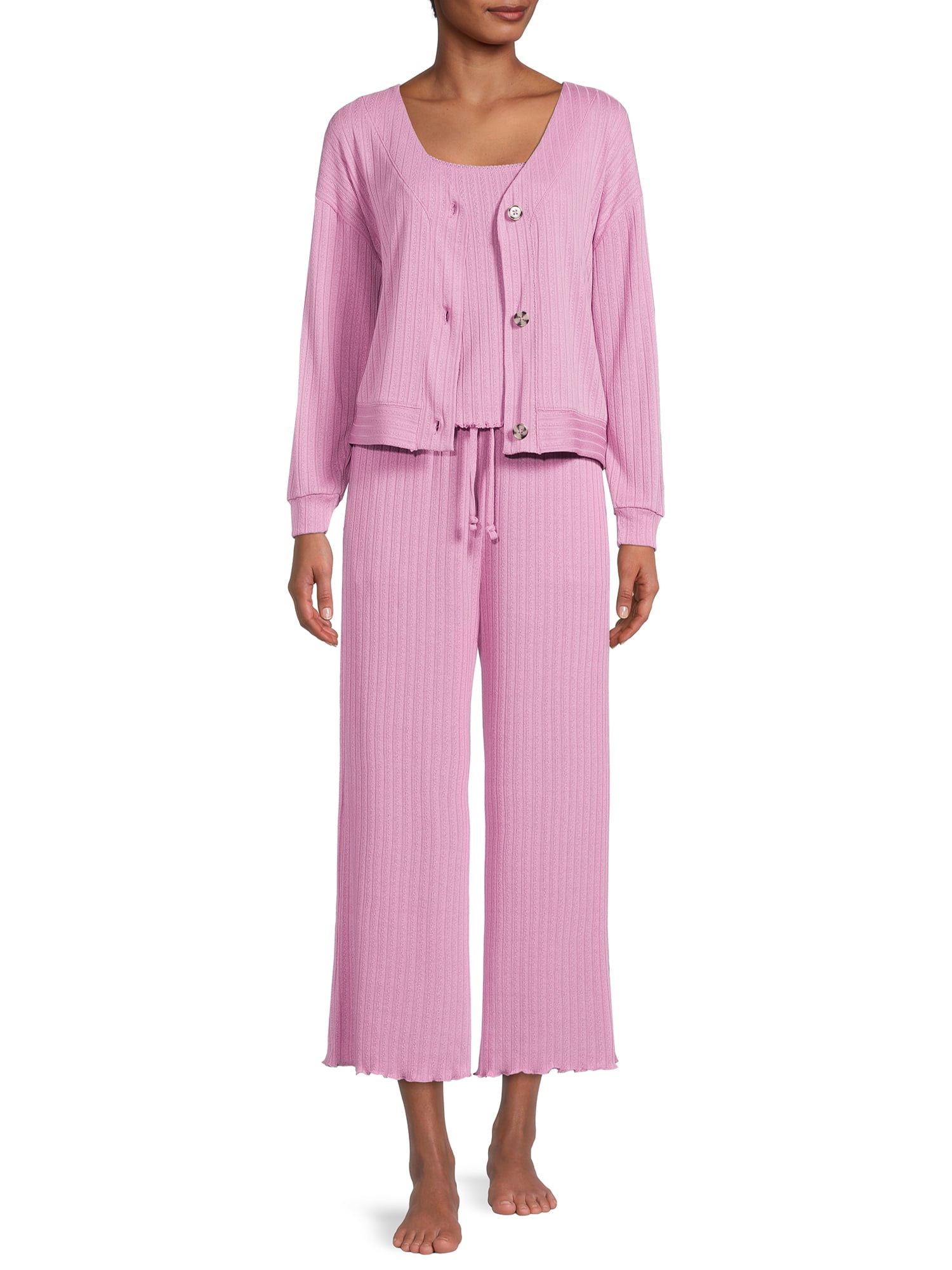 Cardigan and Cami Top Sleep Set 