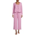 thumbnail image 2 of Secret Treasures Women's Cardigan and Cami Top Sleep Set, 2-Piece, 2 of 5