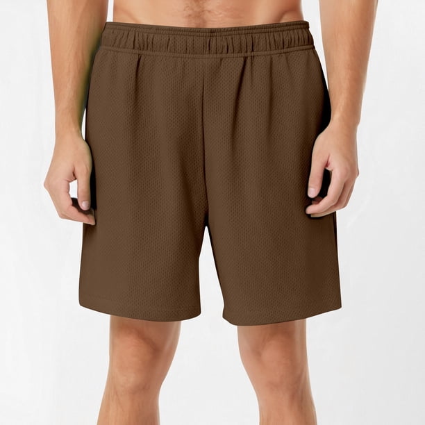 WILLBEST Pantalones Cortos para Hombre, Pantalones de Malla para Hombre, Pantalones Cortos Deportivos de Fitness, Pantalones Cortos de Playa para Hombre, Traje de Baño