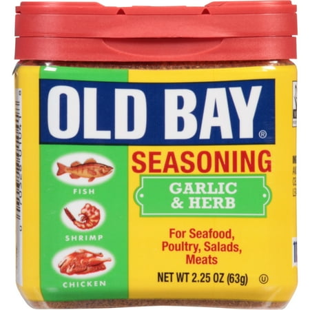 OLD BAY Kosher Garlic & Herb Seasoning 2.25 oz Can