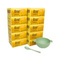 thumbnail image 1 of Domore set de 10 bowls paja de trigo 200 ml ecologicos verde cocina reutilizable, 1 of 1