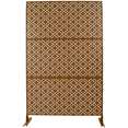 thumbnail image 4 of Tcbosik 76"H x 48"W Decorative Privacy Screen, Outdoor Decor Metal Privacy Fence, Divider for Garden Patio Backyard, Brown, 4 of 8