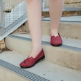 thumbnail image 3 of Aerosoft Women's Gradient Comfortable Round Toe Flat Shoes for Walking, 3 of 8