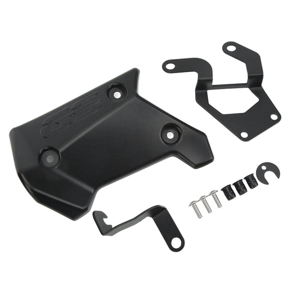 Protector de cubierta de Panel lateral medio de relleno de marco superior de motocicleta ABS negro para R1200GS 2004-2012
