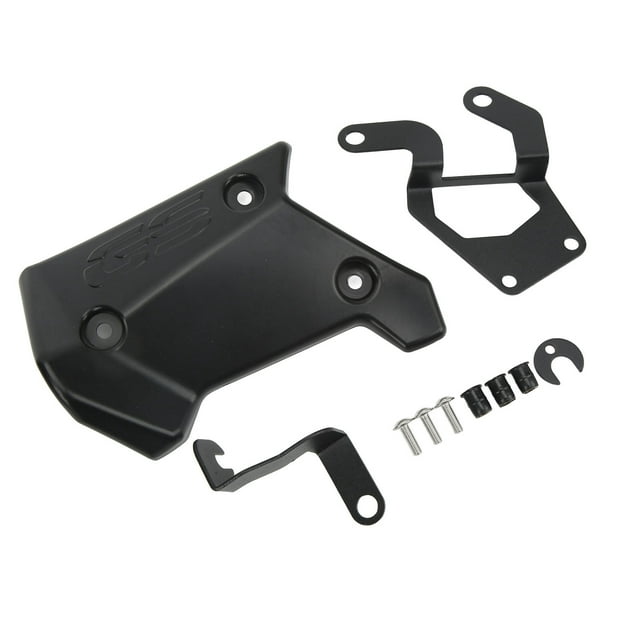 Protector de cubierta de Panel lateral medio de relleno de marco superior de motocicleta ABS negro para R1200GS 2004-2012