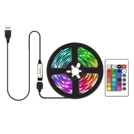 

Led Light with Non Waterproof 5050 Rgb 24 Key Remote Control 4 Meter