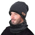 thumbnail image 1 of Xihbxyly Gorro de Invierno, Conjunto de Calentador de Cuello Grueso, Bufanda Resistente Al Viento para Exteriores, Protección Cálida para Ciclismo, Senderismo y Esquí, Equipo de Invierno Versátil, Ta, 1 of 3