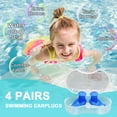 thumbnail image 5 of WEKEEP Silicone Swimming Earplugs, 4 Pairs, Comfortable, Waterproof, Ear Plugs Swimming Showering Case, 5 of 6