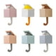 thumbnail image 1 of 6Pcs Multifunctional Cartoon Animal Hook Adorable Cartoon Animal Hooks Easy Install Wall Hangers for Bags and Hats, 1 of 4