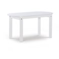 thumbnail image 1 of Table Basse Extérieure Adirondack Blanche, 1 of 8