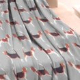 thumbnail image 3 of Animal Beagle Cute Dog Blanket,Comfortable Soft Flannel Throw Blanket,All Season,Warm Lightweight Blankets for Sofa Bed Couch Living Room Chair,30"x40", 3 of 4