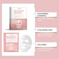 thumbnail image 7 of Bio-Collagen Real Deep Mask,Bio Collagen Face Mask,Bio Collagen Face Mask，Collagen Films Korean Deep Hydrating Firming Hydrogel Mask,Korean Skin Care,3PCS, 7 of 7