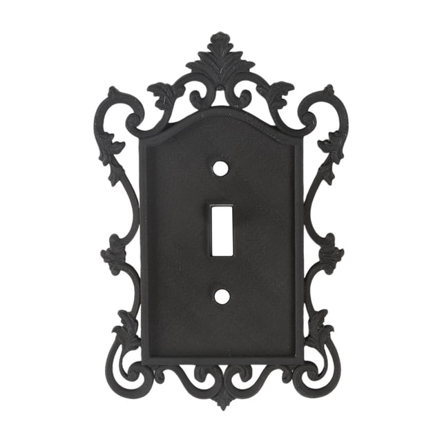 simhoa Light Cover Decorative Country Easy Installation Cabin Wall Plate Decoration Style A