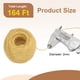 thumbnail image 2 of Uxcell Cuerda de Yute Natural de 50 Metros, Cuerda de Yute de 2 mm para Manualidades, Envoltura de Regalos, Decoración, Empaque, Jardinería y Soporte para Plantas, Amarillo, 2 of 6