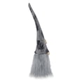 thumbnail image 3 of Northlight Lighted Star Gnome with Palm Leaves Hat Christmas Decoration - 16" - Gray and Black, 3 of 4