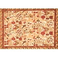 thumbnail image 1 of Ahgly Company Indoor Rectangle Animal Orange Traditional Area Rugs, 7' x 9', 1 of 1
