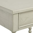 thumbnail image 5 of Ergode Nightstand - Charming Whitewash Finish, Single Drawer & Lower Shelf for Ample Storage, Elegant Farmhouse Design with Turned Solid Wood Legs. Easy Assembly. Perfect Addition to Any Bedroom., 5 of 5