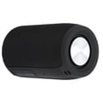 thumbnail image 4 of Altavoz Bluetooth inalámbrico portátil, impermeable, estéreo de 2 bocinas con cable USB, color negro., 4 of 14