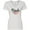 AA-White, variant on Inktastic Bride with Flower Illustration Women's V-Neck T-Shirt