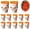 White, variant on 12Pcs Halloween Glow Skull Plastic Cups, Light-Up Drinking Glasses for Cocktail Party Decor, Spooky Themed Tableware for Summer Events & Fall Celebrations