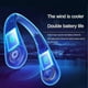 thumbnail image 4 of Portable Mini Neck Fan Neckband Lazy Hanging Air Cooler Rechargeable 1200mah Neck Fan New, 4 of 5