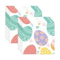 thumbnail image 1 of Toallas de papel de Pascua resistentes, juegos de vajilla de Pascua con huevos de Pascua, conejito para fiestas de primavera, suministros para fiestas de Pascua, toallas de papel desechables, 20 unid, 1 of 6