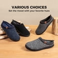thumbnail image 2 of Pantuflas MERRIMAC para Hombre Slip-On con Espuma de Memoria Negro Talla 10-11 US, 2 of 9